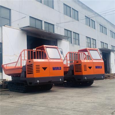 China 4x4 Crawler Mini Dumper High Lifting Small Tracked Dumper With 3 Cylinder Engine for sale