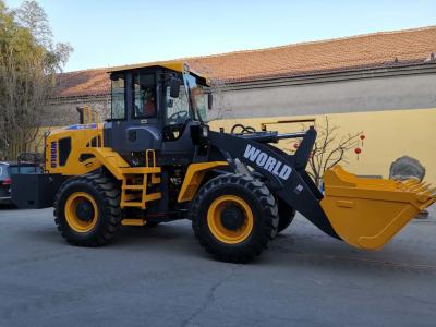 China Streamlined Appearance Small Wheel Loader 92kW Front Loader Construction Equipment for sale