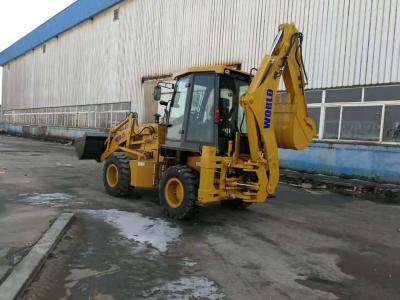 China Compact Structure Mini Tractor Backhoe Loader With Weichai Engine for sale