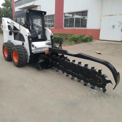 China CE Small Skid Steer Loader 4WD High Capacity For Construction for sale