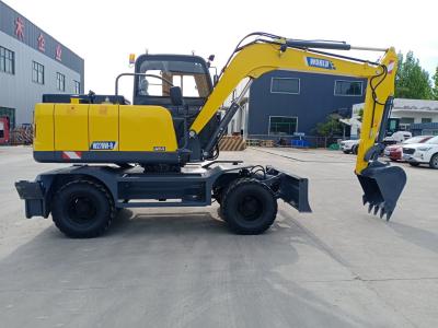 China 0.2-0.6cbm Bucket Wheel Crawler Loader 10-12rpm Grapple Clamp Orchards Municipal for sale
