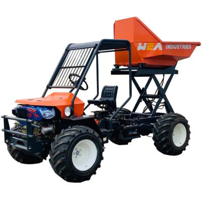 China 4WD Rear Axle Palm Oil Tractor For Palm Oil Plantations for sale