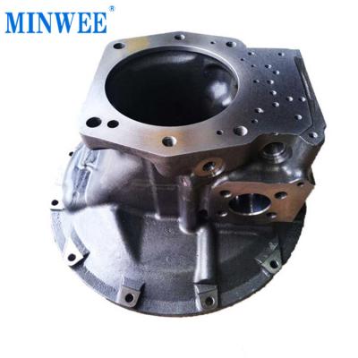 China PC200-7 Excavator Hydraulic Pump Parts Front Pump Cover for sale