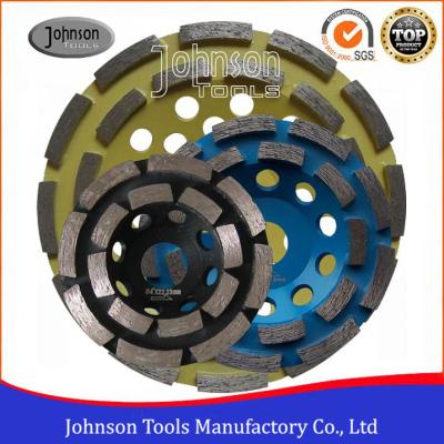 China Professional 105-180mm Double Row Diamond Cup Wheel Long Grinding Life for sale