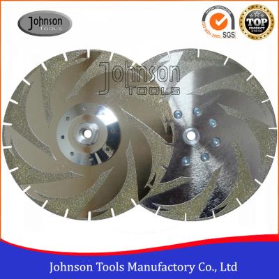 China Double Maple Leaves Electroplated diamond tools For Marble Cutting EP Disc 08-2 for sale