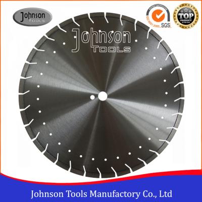China 450mm Laser Welded Diamond Saw Blades For Cutting Reinforced Concrete for sale