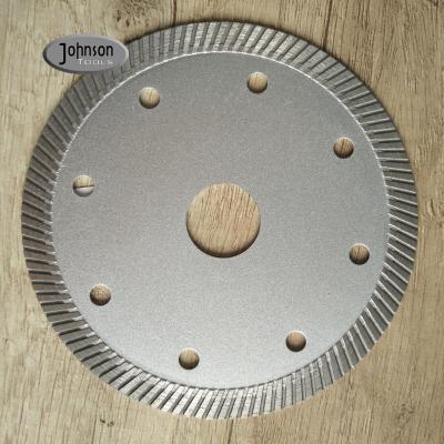 China 105mm Ceramic Tile Saw Blades , Marble Cutting Disc 1.8mm Segment Thickness for sale