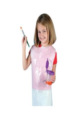 China Anti - Dust Disposable Plastic Aprons For Painting Textured / Smooth Surface for sale