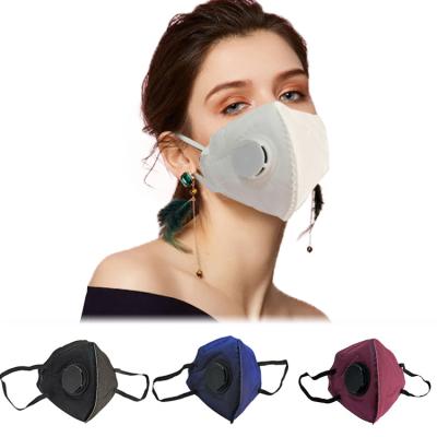 China Vertical Fold Flat Foldable FFP2 Mask Personal Protective FFP2 Respirator Mask for sale