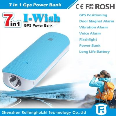 China China long battery life magnetic GPS tracker power bank manufacturer with free online soft for sale