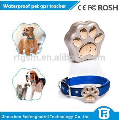 China phone number gps gprs tracker rohs manual with wireless charging for dog cat rf-v32 for sale