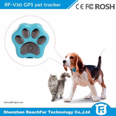 China IP66 waterproof smallest micro gps transmitter tracker for pet dogs cats with gen fence alarm for sale