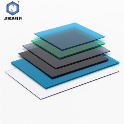 China Solid Polycarbonate Sheet Clear Sheet Transparent Plastic Panel OHigh Quality Organic Glass Greenhouse Outdoor Garden for sale