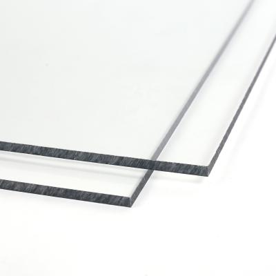China Fire Rating Clear Solid Polycarbonate Sheet For Roofing for sale