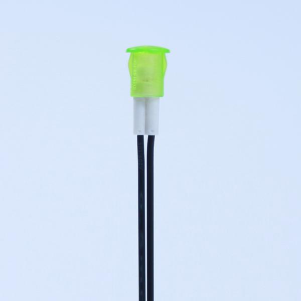 Quality 0.3W Green LED Pilot Light 24V Indicator Lamp 10000h Life Span for sale