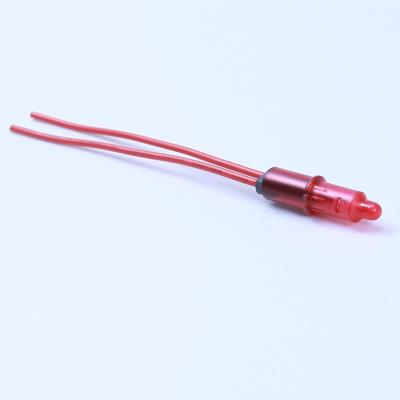 China A-18 Red Pilot Lamp 10mm Pilot Light Indicator 220v REACH Approval for sale