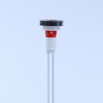 China Mushroom Head Pilot Indicator Light 10mm Euro Type Neon Pilot Lamp for sale