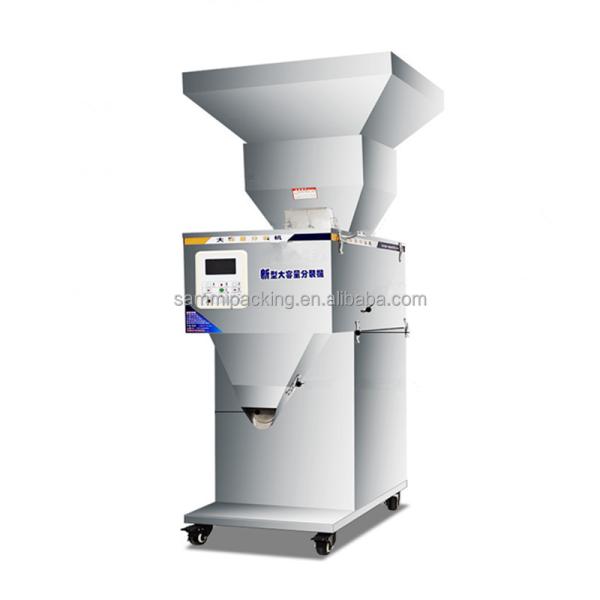 Quality Coffee Bean Granule Tea Weighing Machine , Vibration Automatic Powder Filling for sale
