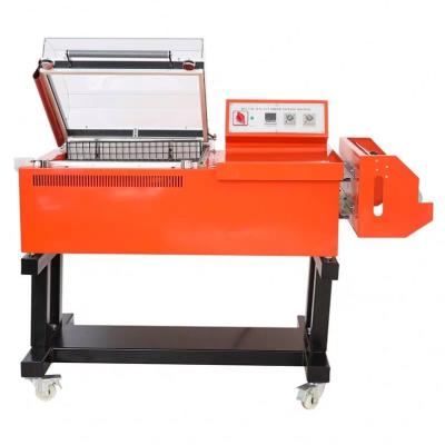 China Top Sale FM-5540 Semi Automatic Shrink Wrapping and Cutting Film Machine Shrink Wrapper Shrink Wrap Machine à venda