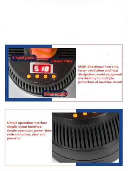 Quality Handheld Induction Sealing Machine , Magnetic Aluminum Foil Bottle Sealer for sale