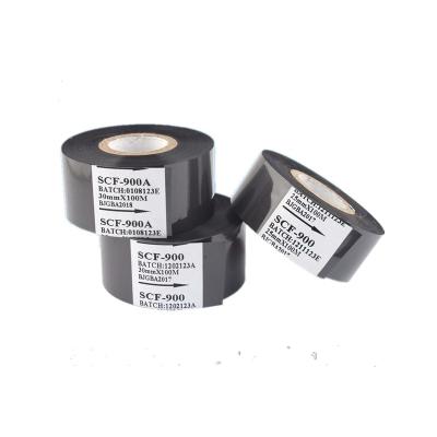 China 30×100M Black Packaging Consumables Ribbon For Date Coding Machine for sale