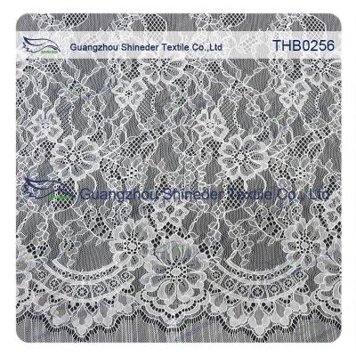 China 1.45*3 Meters size nylon chantilly lace trim for fashion & wedding dress for sale