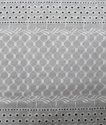 China Embroidered Eyelet Lace Trim for sale
