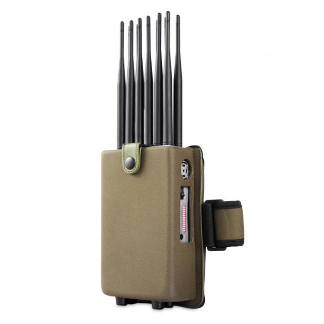 12 Antennas Full Bands Multifunctional Mobile Phone Signal Jammer Blocking All 2G.3G.4G.5G Cellphone Signals and GPSL1 WIFI Lojack Signals 5