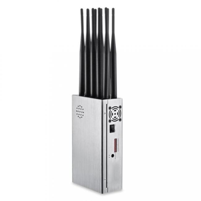 10 Antennas Full Bands Multifunctional Cell Phone Signal Jammer Blocking 2G.3G.4G.5G.WIFI.GPSL1 Signals 1
