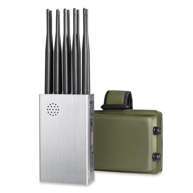 10 Antennas Full Bands Multifunctional Cell Phone Signal Jammer Blocking 2G.3G.4G.5G.WIFI.GPSL1 Signals 2