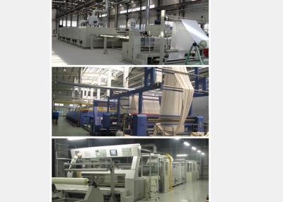China máquina de Stenter de matéria têxtil 60m/min com aquecimento de óleo da condução à venda