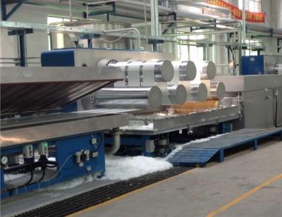 China PLC Control Single Screw PSF Production Line for sale