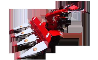 China Hand Pull 165KG Paddy Cutting And Binding Machine 4km/H Wheat Reaper Machine for sale