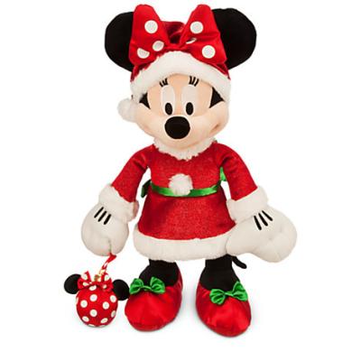 Chine Les jouets faits sur commande mignons Disney de peluche stockent des jouets de peluche de Minnie Mouse de Noël pour le CE de partie approuvé à vendre