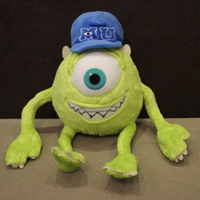 China Stuffed Plush Toys Monsters University Mike Wazowski Action Figure For Collection for sale