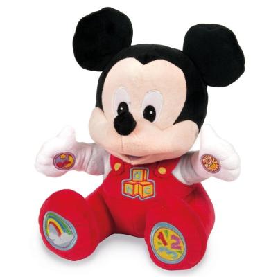 China Disney Mickey Mouse Baby Mickey Talking Soft Toy 30cm for sale