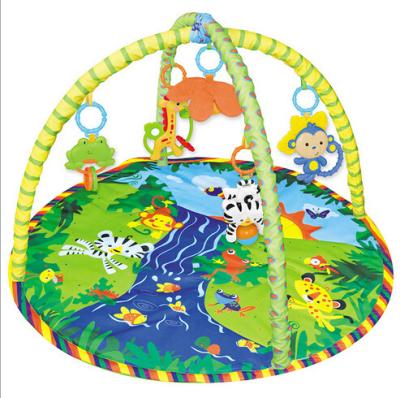 China Tropical Baby Activity Gyms Happy Garden Baby Play Gym And  Mat Activity Toy And Floor Soft Foam Toddler Child for sale