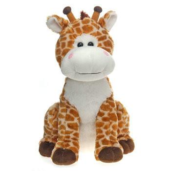 Китай Изготовленный на заказ серый милый малый плюш заполненного животного жирафа младенца Toys 8 дюймов продается