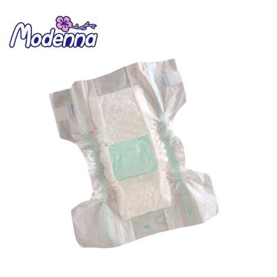 China Breathable Disposable Baby Nappy Embroidered Soft Cotton Diapers for sale