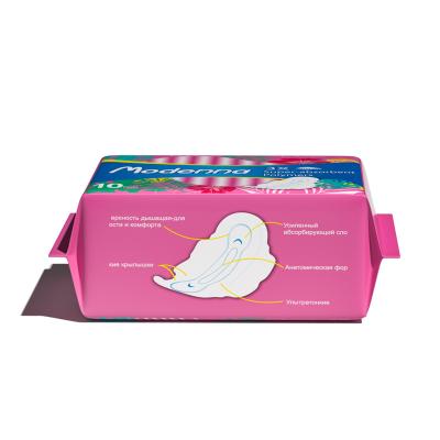 Китай Женщины санитарной салфетки хлопка OEM ультра тонкие Breathable нося макси пусковые площадки продается