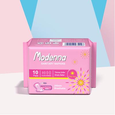 Chine Garde non impétueuse Organic Menstrual Pads de fuite de revêtement de culotte de serviette hygiénique de temps de jour à vendre