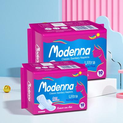 China Professional Manufacturer Disposable Sanitary Pads Winged Cotton Sanitary Napkin Pads Lady Menstrual Pads en venta