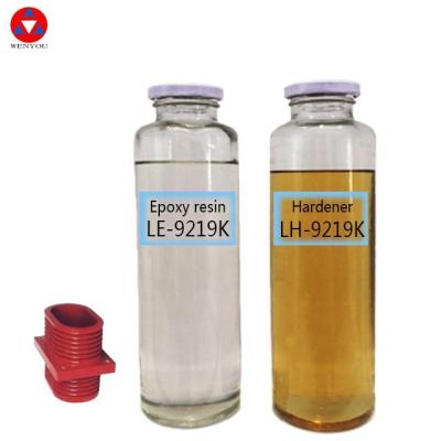 China Casting Process Liquid Epoxy Resin And Hardener For Electric Insulators for sale