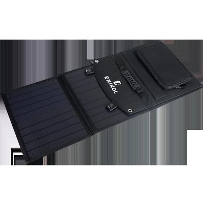 China Panel solar plegable portátil impermeable 100W 12V para acampar al aire libre en venta