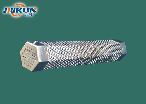 Close-up of hexagonal design preventing rolling during use