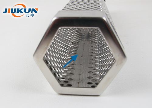 Interior view showing clean polished welding without residue