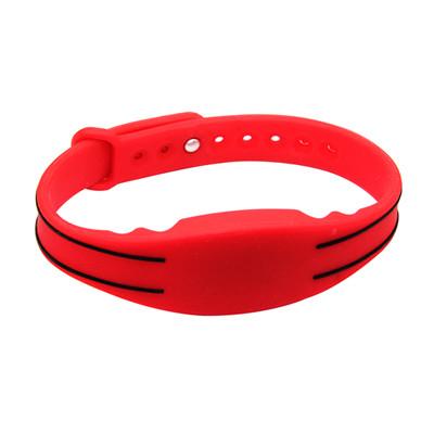 China RFID Silicon Wristband Card For Smart Door Lock for sale