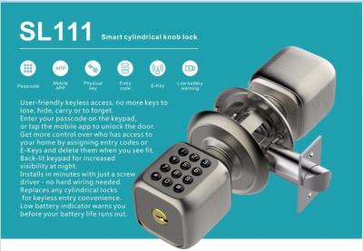 China Smart Cylindrical Knob Lock Manufacturer in CHINA for sale