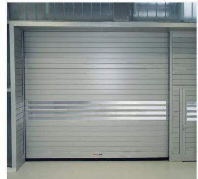 China Electric Industrial High Speed Roll up Door Automatic Roll Shutter for sale