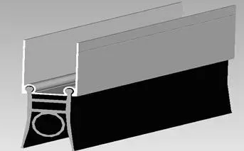 Hardware components for garage door